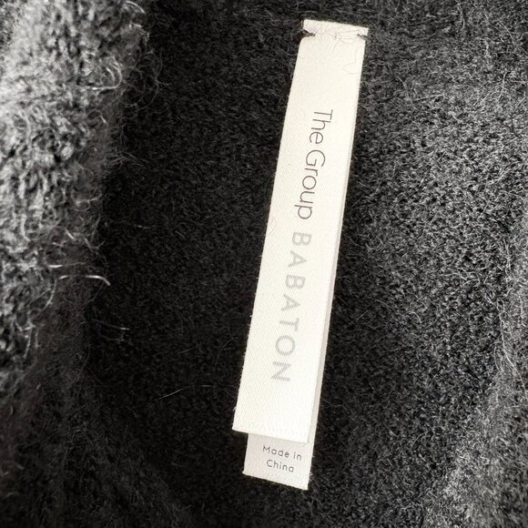 Aritzia Group by Babaton Plutarch Sweater Alpaca Turtleneck Black Medium - Picture 7 of 8